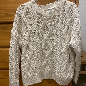 ANAYA OVERSIZED SWEATER BEIGE